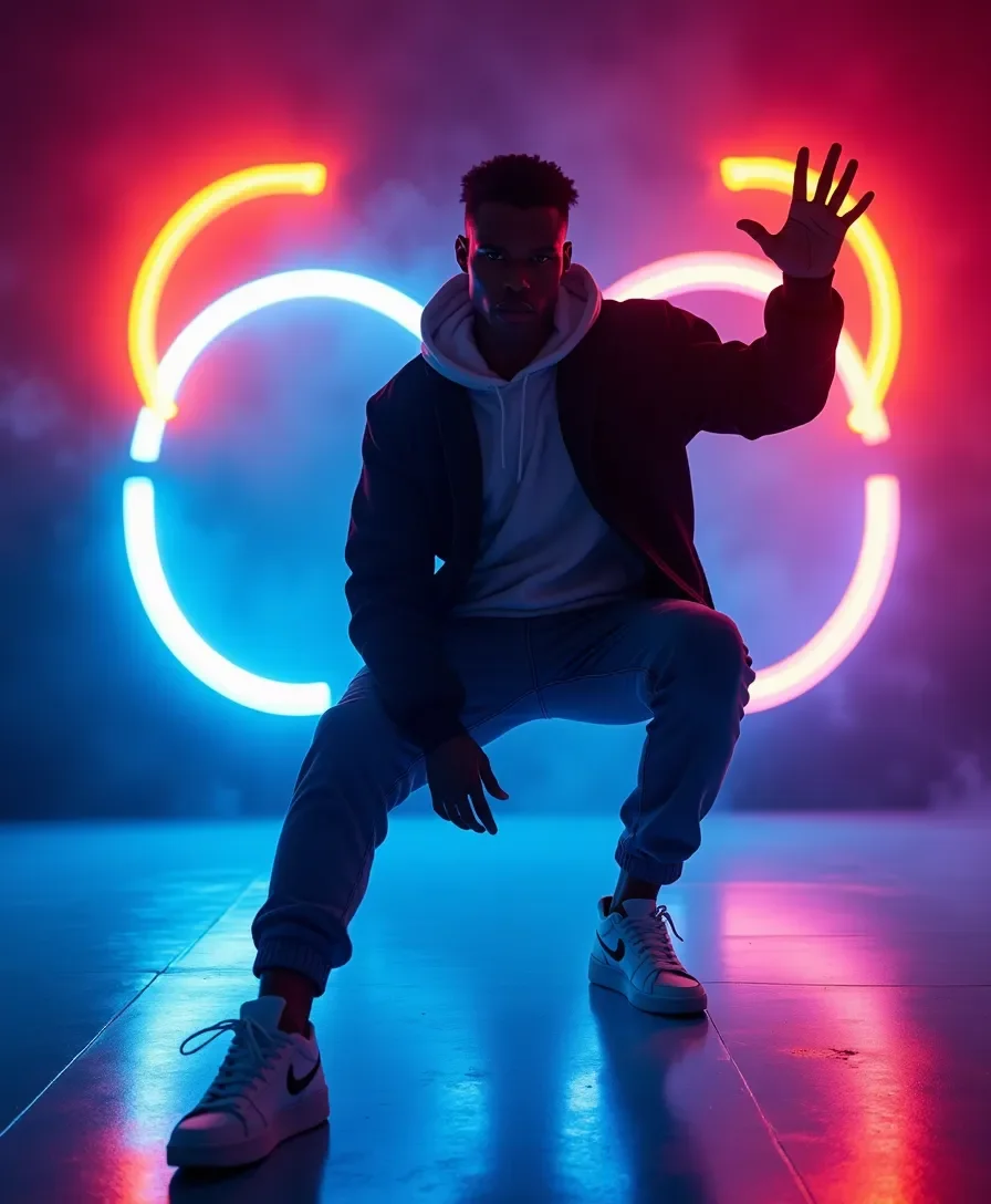 Dancing man animation demonstrating image-to-video conversion